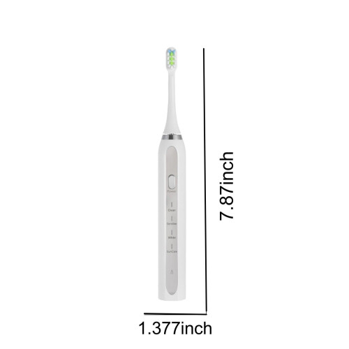 Ηλεκτρική οδοντόβουρτσα με φόρτιση USB Txmfgh με 4 λειτουργίες και αδιάβροχο 2