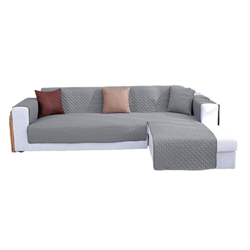 Capa para sofá modular em formato de L, ideal para quem tem cães. Protetor de móveis para sofá. 1