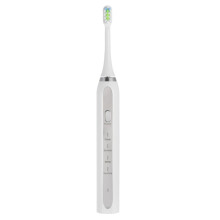 Yonrjhukm USB-Lade-Elektrozahnbürste, Elektrozahnbürste mit 2 Bürstenköpfen, Smart 4 Modes Timer, IPX7 wasserdicht