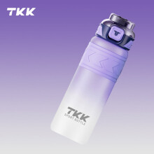 QUTETN TKK600/800/1000ml Sportwaterfles Tritan BPA-vrij Draagbaar Lekvrij Plastic Drinkgerei Outdoor Fitness Gradie Kettle