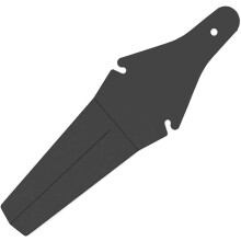 Guardabarros de bicicleta de carretera con solapa inferior de plástico para montar, guardabarros trasero extraíble Ass Savers, accesorios de