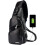 Δερμάτινη τσάντα ώμου Sling Crossbody για άνδρες και γυναίκες, μικρή τσάντα ώμου στο 2