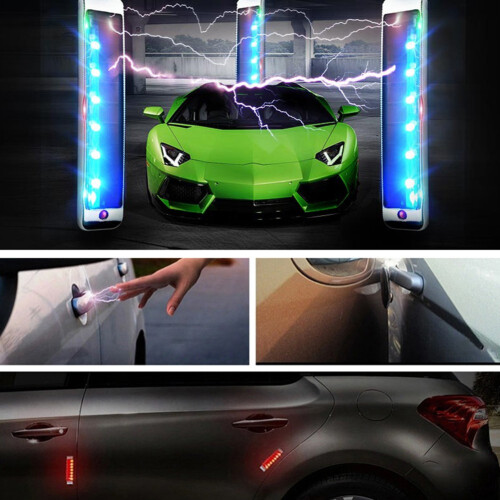 Kabelloses Auto-Solar-LED-Blitzlicht (7 Lichter) Notfall-Seitenblinker 1