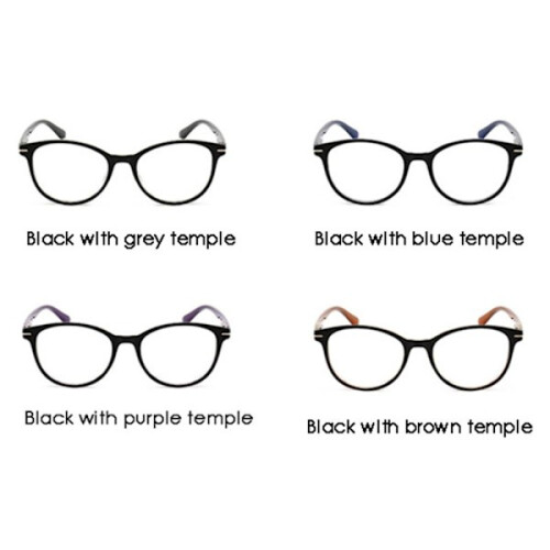 Bequeme Vintage-Lesebrille Grau 4.0 1