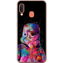 Compatible with Samsung Galaxy A20e Transparent Cover Star Wars Stormtrooper