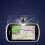 Protetor de tela compatível com Garmin Edge 1030/1030PLUS - Pacote com 2 unidades, transparente 3
