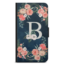 Bjornberry-lompakkokotelo, joka on yhteensopiva Huawei P30Liten kanssa - Monogrammi B