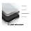 2-PACK συμβατό με iPhone15Pro Max Privacy Tempered Glass 0,26mm 2,5D 9H Διαφανές 2