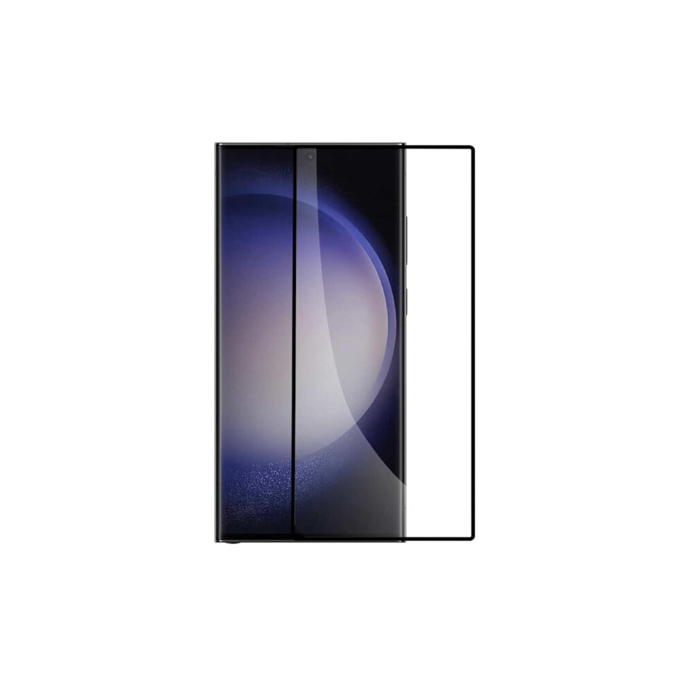Compatible With Samsung Galaxy S24 Ultra Screen Protector Tempered Glass 9H 3D Black 9048212235316