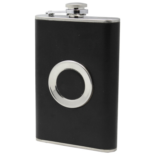 Ανοξείδωτο μπουκάλι Whiskey Pocket Hip8oz για κουμπάρους γάμου ή μπάτσελορ πάρτι 1