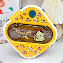 Sanrio Kawaii HelloKitty Lunchbox MyMelody Kuromi Schüler Cartoon Picknick Tragbar 1300ML Büroangestellte Tragbare Frische Lunchbox