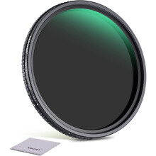 Filtro ND variabile da 77 mm, ND2-ND32 (1-5 stop) Filtro a densità neutra regolabile per obiettivo fotografico con design ultra sottile