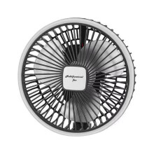 YOBOLK Fan Mini Fan Portable Fan 2400MA Portable Outdoor Camping Fan With Lamp Desktop Wall Mounted USB Fan Clearance