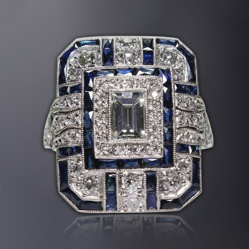 Γυναικείο δαχτυλίδι αρραβώνων με ένθετο Rhinestone, εξαιρετικό και ελαφρύ, με κυκλικό 1