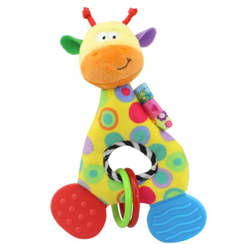 Visland My First Baby Teething Toy, Μαλακό, Ζαρωμένο Παιχνίδι για Νήπια, Βρέφη και Παιδιά, Ιδανικό 1