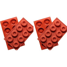 Stampo in silicone SUSHANG per ciambelle, cupcake, muffin, cioccolato, torte, caramelle e biscotti, 2 pezzi