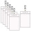Winysin25pcs Μεταλλικό κλιπ μονής τρύπας διπλής τρύπας Κλιπ πιστοποιητικού Κλιπ 7
