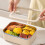 Kayannuo1200ML Αδιάβροχο κουτί Bento, κατάλληλο για φούρνο μικροκυμάτων, συμβατό με 5