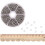 1650 stk. 304 rustfri stål splitringe dobbelt løkke springring diameter 5 mm 6