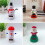Funny Christmas Solar Powered Ornaments Console Dashboard Interior Accessory 6
