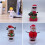 Funny Christmas Solar Powered Ornaments Console Dashboard Interior Accessory 8
