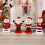 Funny Christmas Solar Powered Ornaments Console Dashboard Interior Accessory 5