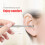 Εργαλείο αφαίρεσης κεριού αυτιών ADVEN Ear Pick, από ανοξείδωτο ατσάλι, Curette Ear, για 8