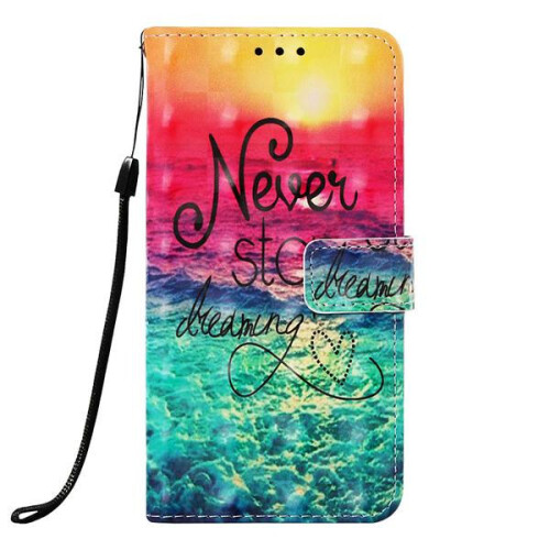 Wallet Case compatible with Samsung Galaxy A40 – Never Stop Dreaming 1