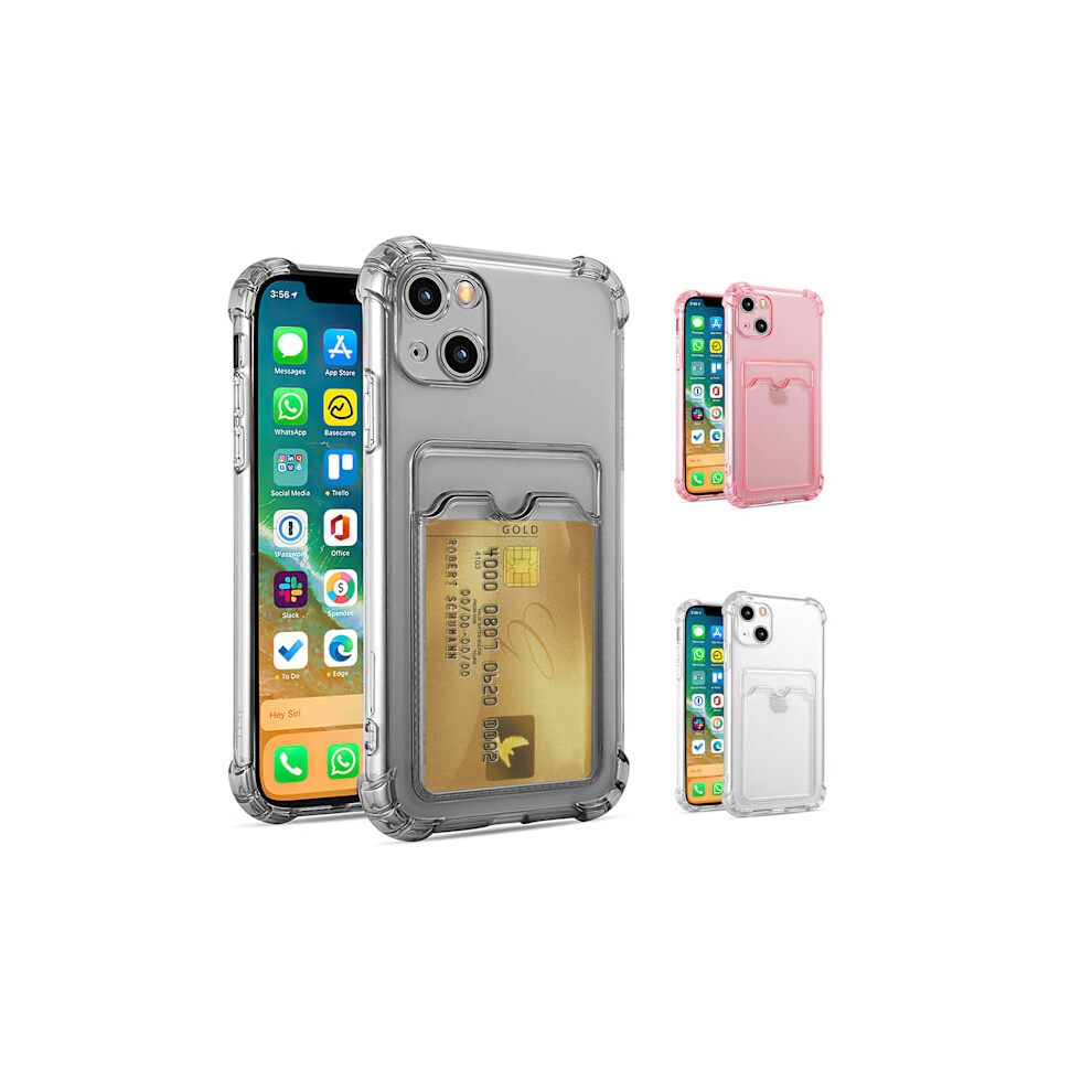 Compatible With Iphone 14 - Case / Protection / Card Slot Transparent 9448196871584