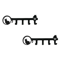 Xubond Tools, Soporte para toallas para instalación en pared, estante colgante, montaje en gancho de baño, ganchos para cortina de ducha Easy