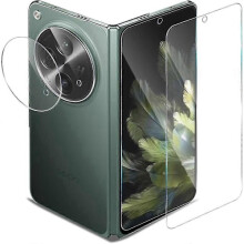 Για συμβατότητα με το OnePlus Open Tempered Glass Screen Protector (Μπροστινή Οθόνη) + Προστατευτικό
