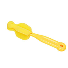 Eleanos Newborn Baby Bottle Pacifier Cleaning Sponge With Handle Feeding Bottle Cleaner Brush