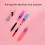 Fountain Pen Gradient Color Design Refillable Fine Medium Nib for Student Adult 3