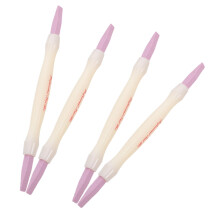 4pcs Quartz Nail File and Cuticle Trimmer DualEnded Buffer Stick for Manicure Pedicure