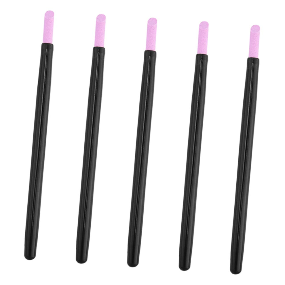 Nail Cuticle Remover and Buffer Pen Set 5pcs for Manicure Pedicure Salon and Home Use