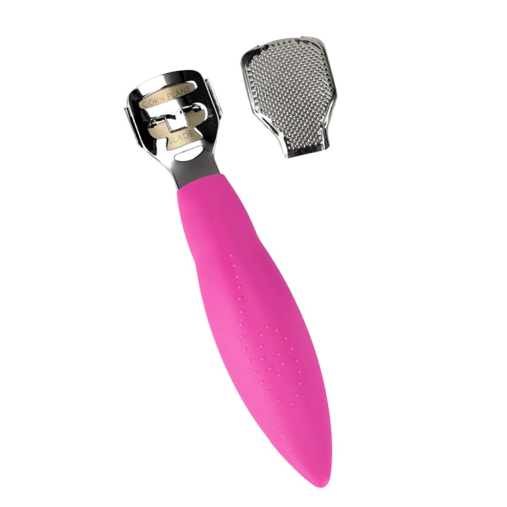 Stainless Steel Pedicure Foot File Set 2pcs Professional Callus Remover Tool for Corns and Dead Skin