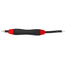 Adjustable Nylon Shoulder Strap with Non‑Slip Breathable Pad for Bags and Luggage, 120cm Red