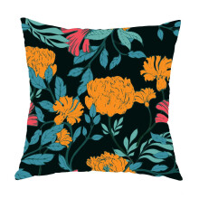 Fețe de pernă din bumbac și in, model Boho, Mandala, față de pernă, decor pentru casă, scaun de grădină modern, primăvară, flori colorate