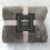 Κουβέρτα Fleece σε προσφορά, Κουβέρτα Poaug Coral Fleece Κουβέρτα Σκούρο Καφέ 100*150Cm Μαλακή 2