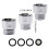 Yakbaofuo Adapter3Adapters Σετ σωλήνων εγκατάστασης για ντους Κεφαλή σωλήνα ντους Προϊόντα 2