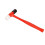 Mini Round Head Hammer Mallet, Double Faced with Rubber Handle, Woodworking Tool for Precision & Control, Compact for Tight Spaces 7
