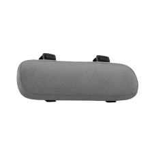 Almofada de apoio de braço para cadeira, capa para braço de cadeira, espuma viscoelástica, antiderrapante, suporte para cotovelo, cinza.