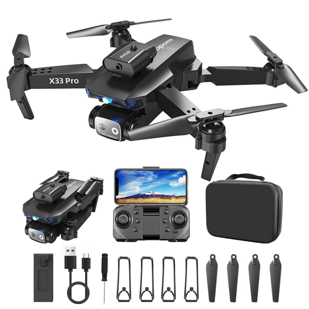 Viflosae Wifi Fpv Drone With Dual 1080P Hd Camera, Altitude Hold, Foldable Rc Quadcopter Â Cyber Monday Deals 2024 9048212239413