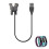 GARENAS Tracker Ανταλλακτικό καλώδιο φόρτισης USB για συμβατό με το Fitbit Alta Smart Watch (Μαύρο) 1