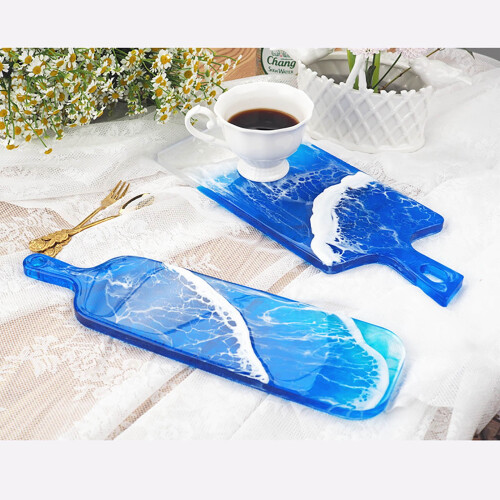 WinysinSilicone Cup Mat Ρητίνη Casting Mold Εποξειδική Φρούτα Δίσκος Πλάκα Καλούπι Εργαλείο 2