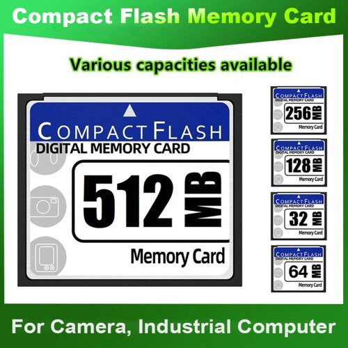 Κάρτα μνήμης Compact Flash 128MB για κάμερα, διαφημιστική μηχανή, βιομηχανική κάρτα 1