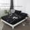 Ζεστή προσφορά! Nayueo Bedding Κάλυμμα κρεβατιού Κάλυμμα προστασίας από τη σκόνη 4