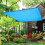Σκίαστρο Karymi Sun Shade, Ορθογώνιο εξωτερικό σκίαστρο για πισίνα κήπου, προστασία UV, 5