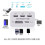 Συνδυασμός αναγνώστη καρτών 7 σε 1 USB2.0HUB 4