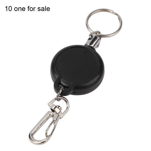 Personalized Key Holder, Durable Lightweight Retractable Key Chain for On-the-Go Professionals 2